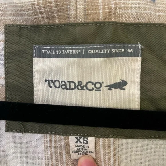 Toad and Co Woman’s Anorak Jacket Size XS - Picture 4 of 7